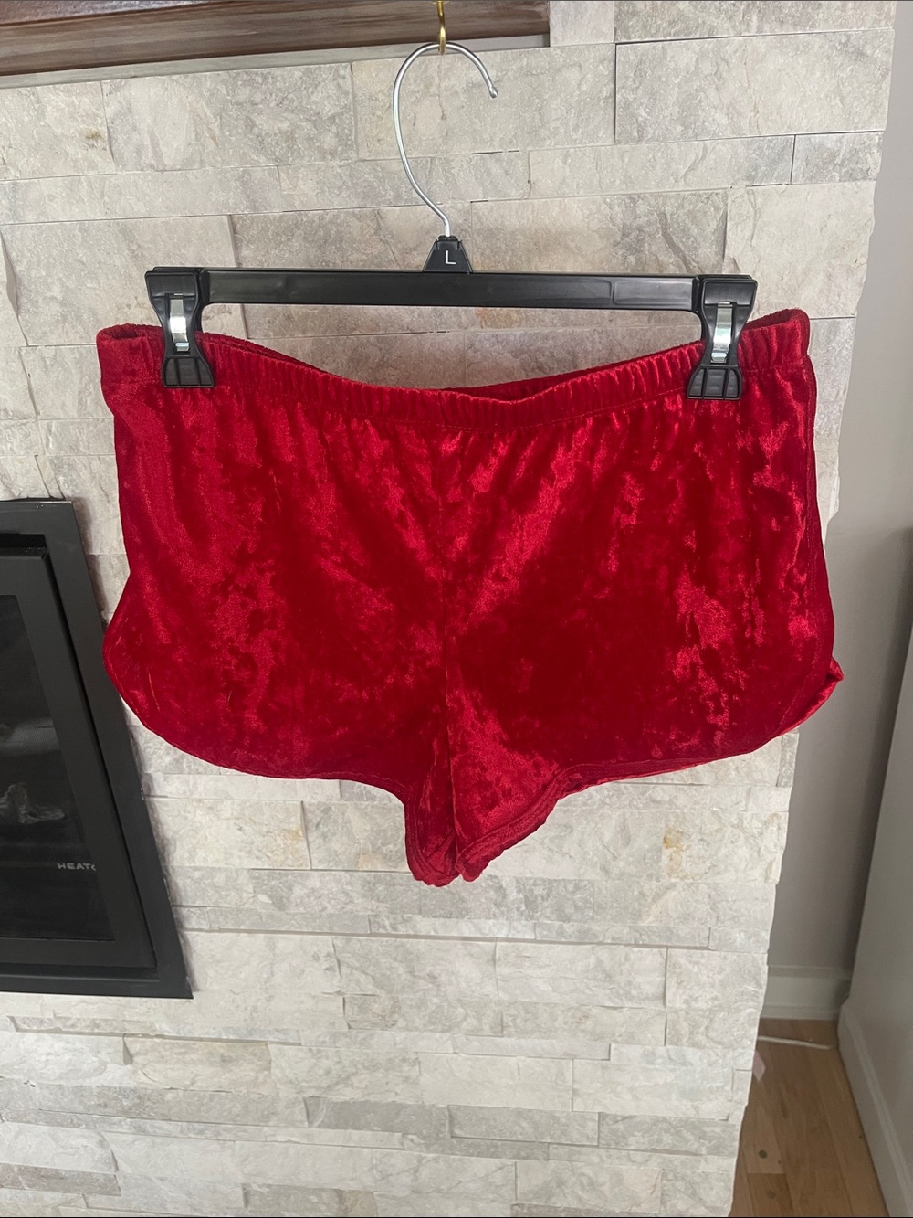 Heart & Hips Red Velvet Lounge Shorts
